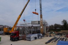 Erste Module für Neubau Wohnanlage Avenariusstraße Nürnberg